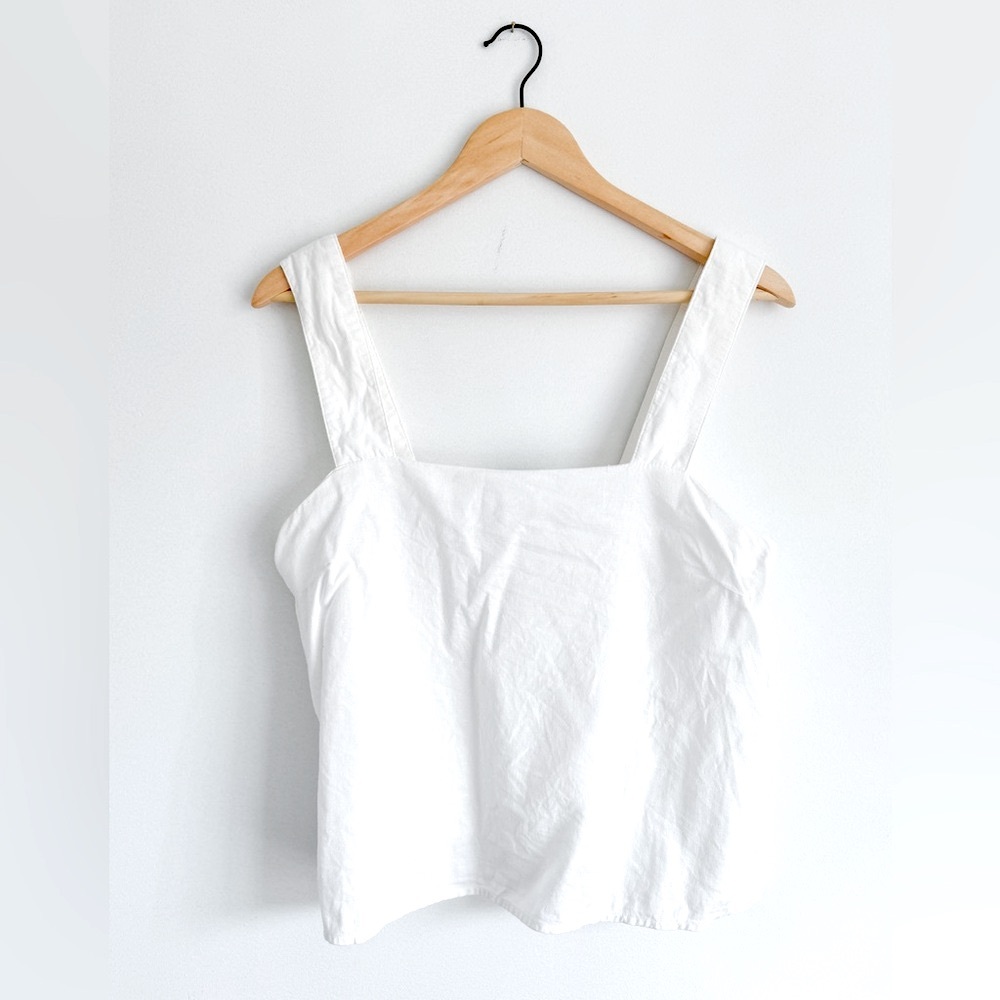 Banana Republic White Tank Top